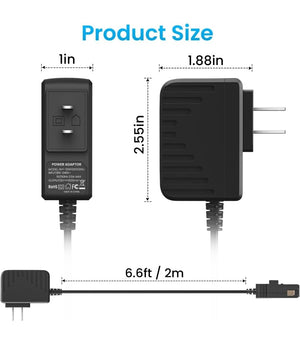12V Battery Charger and Adapter for Kids Ride-On Power Wheels Toys Trend Times 3
