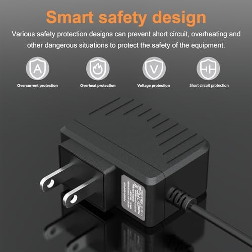 12V Battery Charger for Power Wheels with Gray and Orange Top Trend Times 6