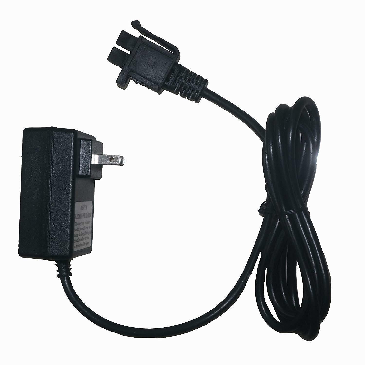 12V Battery Charger with Power Adapter and Wall Plug for Yamaha Raptor ATV Power Wheels Trend Times Variant 0