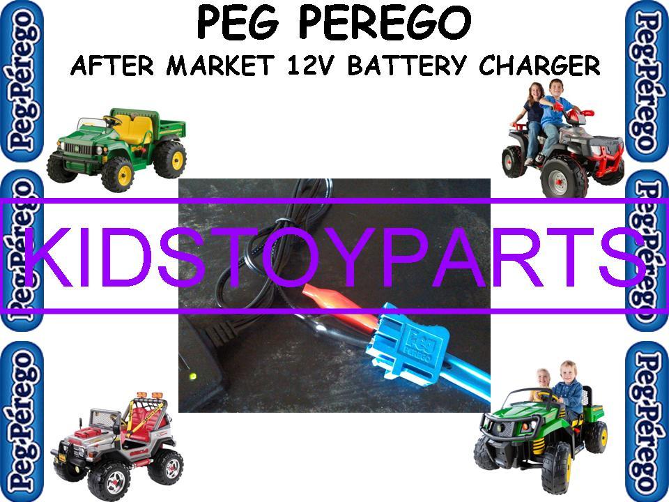 12V Rechargeable Battery and Charger for Peg Perego Trucks and Cars Trend Times Variant 0