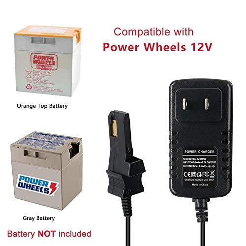 12V Battery Charger Replacement for Power Wheels Trend Times 1