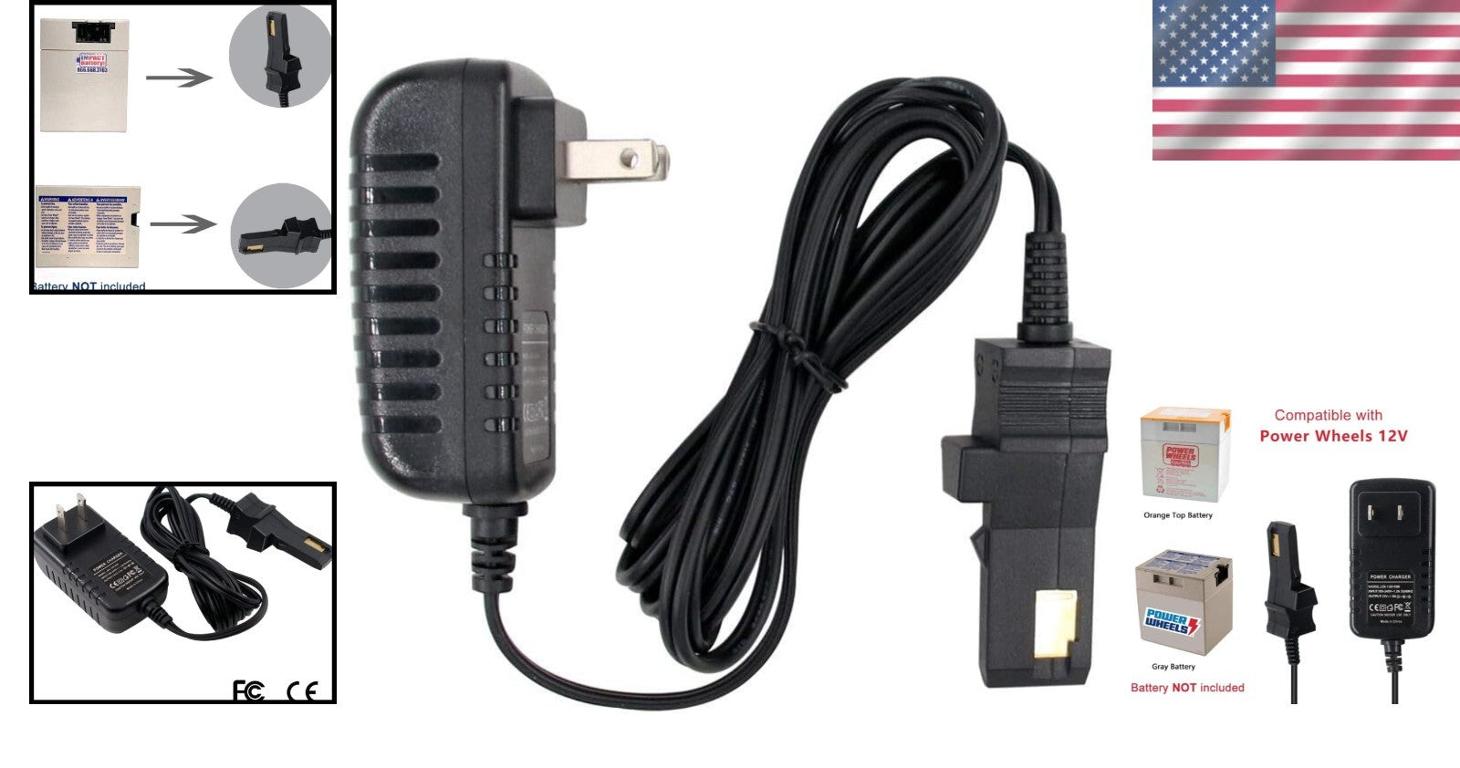 12V Battery Charger Replacement for Power Wheels Safe and Reliable Power Source Trend Times 1