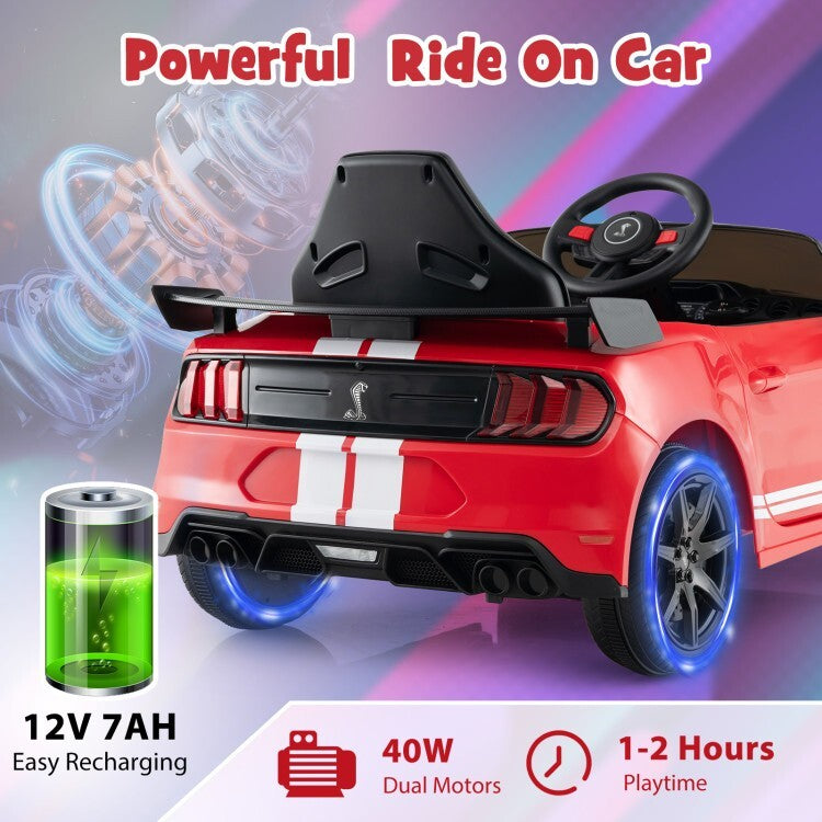 12V Battery Powered Kids Ride-On Electric Car with Remote Control Trend Times 6