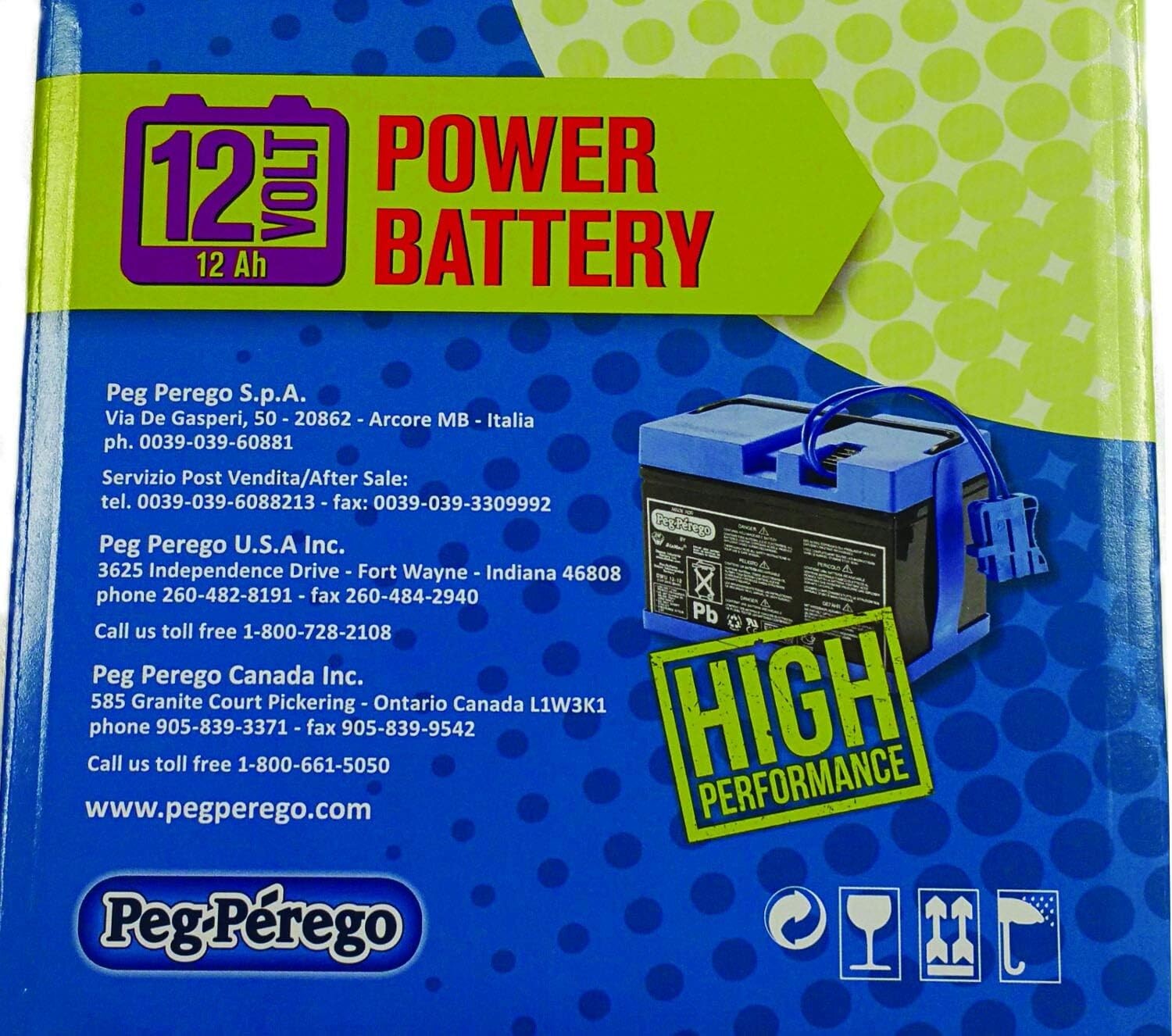 12V AA Battery Easy Change Compatible with John Deere Case IH Polaris Trend Times 10