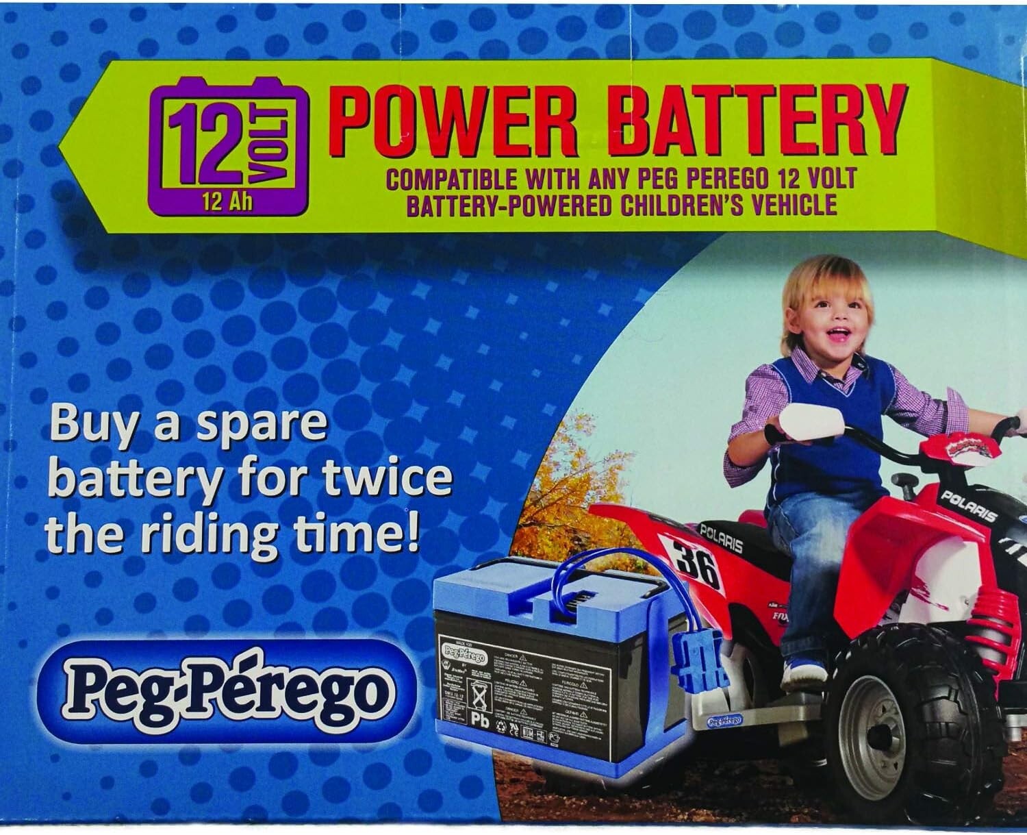 12V AA Battery Easy Change Compatible with John Deere Case IH Polaris Trend Times 3
