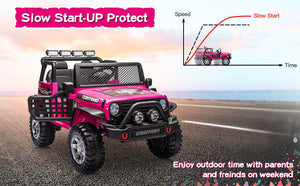 12V Battery Electric Kids Ride-On Jeep Toy Car with USB, Bluetooth, and Remote Control Trend Times 16