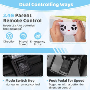 12V Electric Ride-On Truck for Kids with Remote Control and Built-in Music Trend Times 6