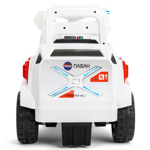 12V Battery Powered Kids Ride-On Mars Rover Car with Remote Control, Radar, Alarm, Lights, Music, and Bluetooth Trend Times 10