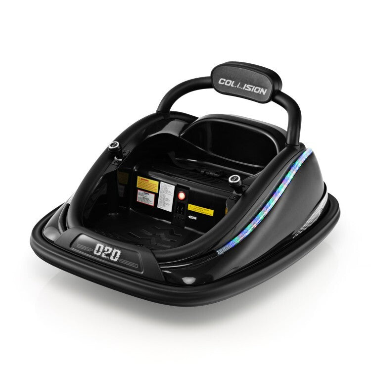 12V Battery Powered Kids Bumper Ride-On Car with Remote Control and Built-In Music Trend Times 0