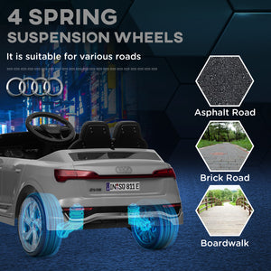 12V Battery Powered Kids Electric Ride-On Car with Spring Suspension and Soft Start for Outdoor Use Trend Times 7