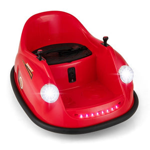 12V Battery-Powered Kids Electric Ride-On Bumper Car with Remote Control and Training Wheels Trend Times 1