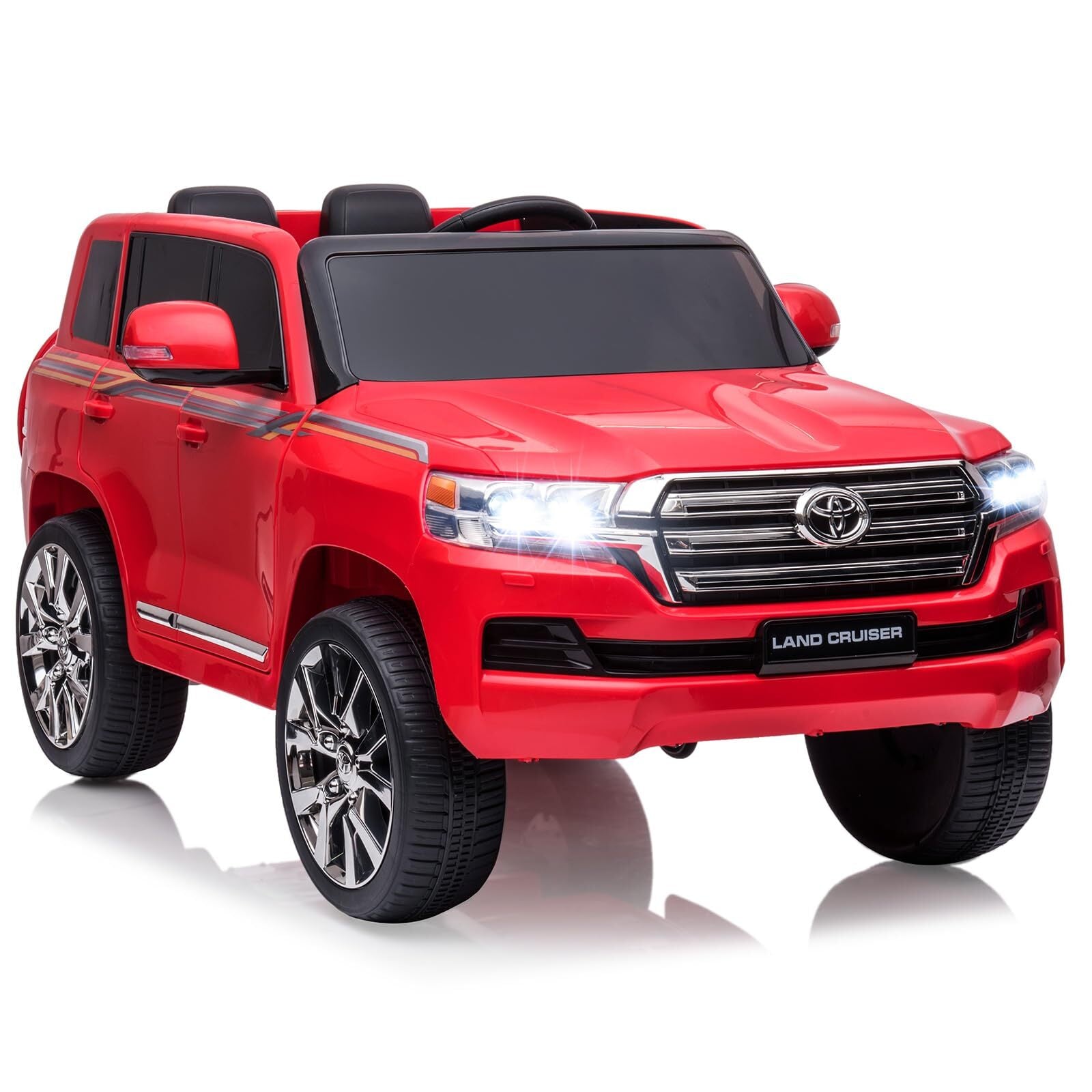 12V Battery-Powered Kids Electric Ride-On Police Car with Remote Control, LED Lights, and Music Trend Times 1