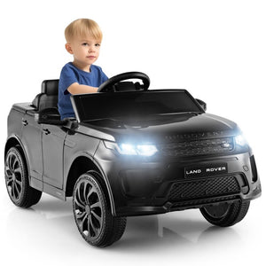 12V Battery Powered Licensed Kids Land Rover Ride-On Car Toy with Remote Control and LED Lights Trend Times Variant 0