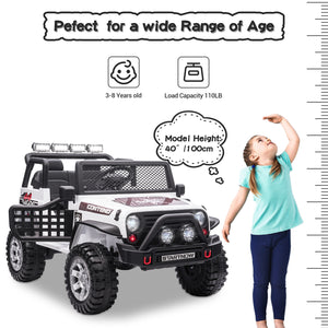 12V Electric Kids Ride-On Jeep Toy Car with USB, Bluetooth, Remote Control, and Music Trend Times 3