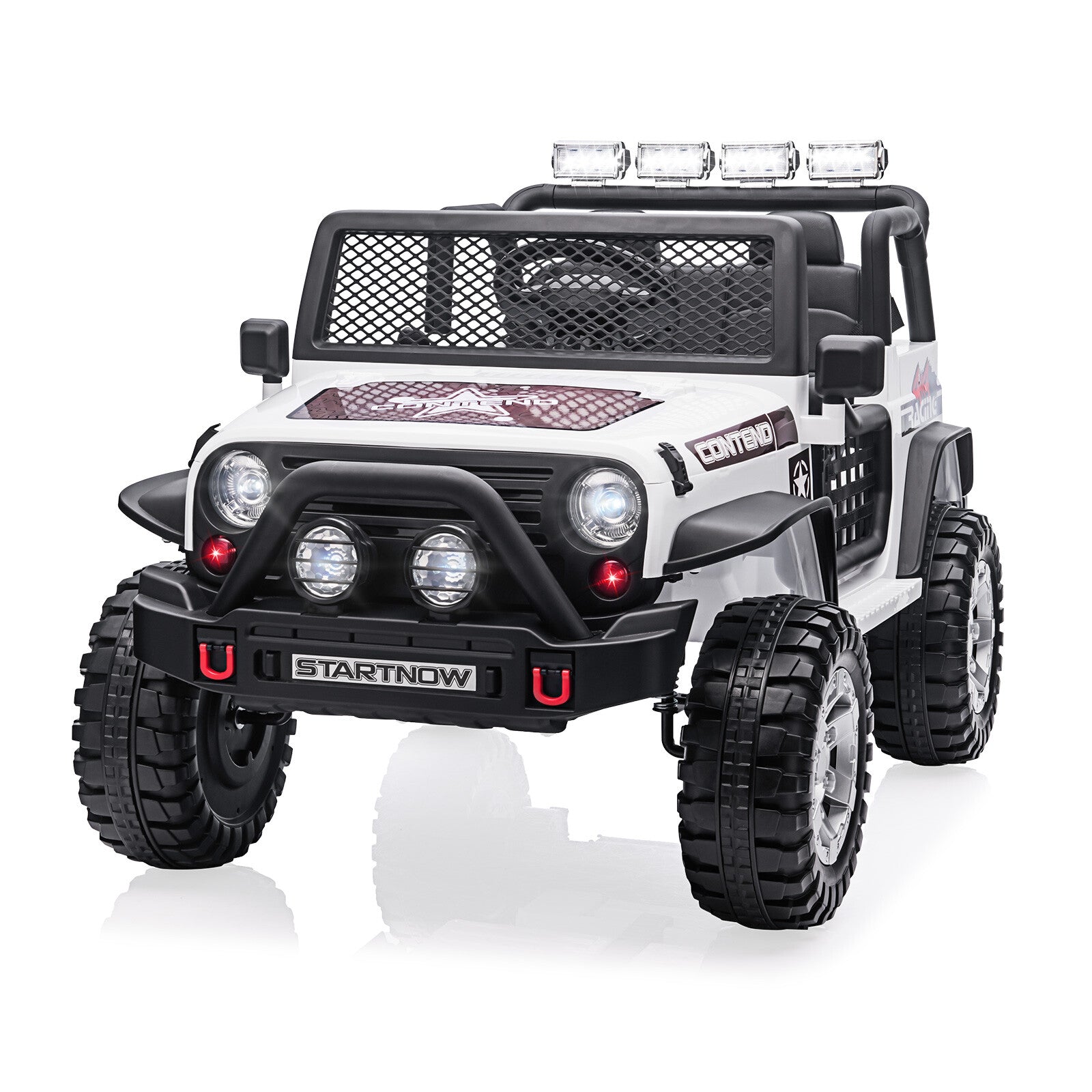12V Electric Kids Ride-On Jeep Toy Car with USB, Bluetooth, Remote Control, and Music Trend Times 9