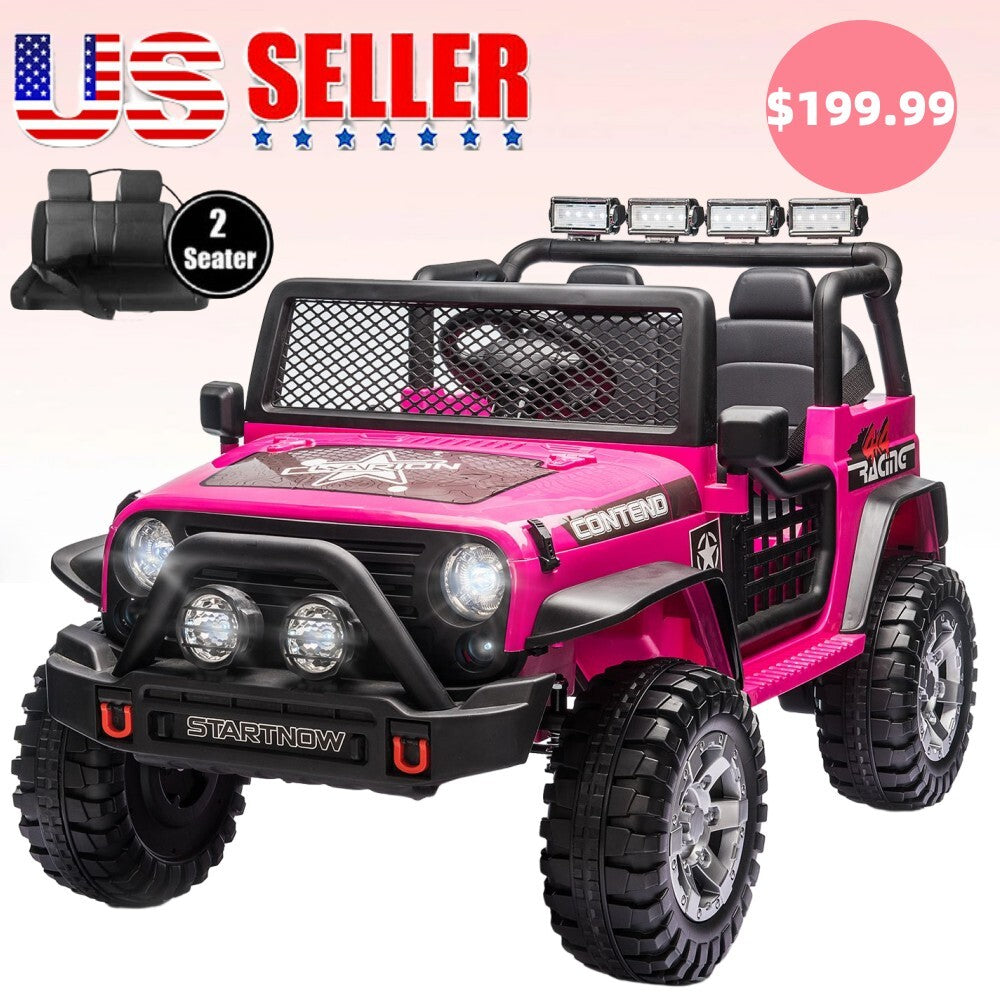 12V Electric Kids Ride-On Jeep Toy Car with USB, Bluetooth, and Remote Control Trend Times 0