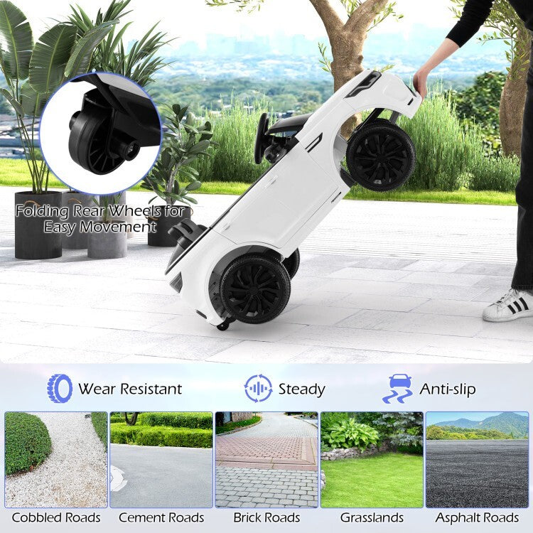 12V Battery Powered Kids Electric Ride-On Car with Remote Control and LED Lights Trend Times 8