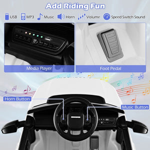12V Battery Powered Kids Electric Ride-On Car with Remote Control and LED Lights Trend Times 9