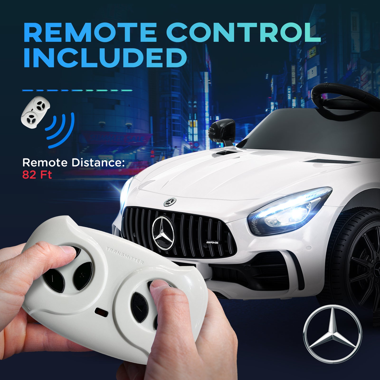 12V Battery Powered Kids Electric Ride-On Car with Remote Control and Soft Start for Outdoor Play Trend Times 6