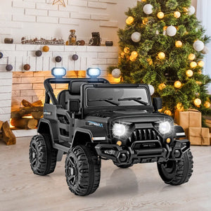 12V Battery-Powered Kids Electric Ride-On Truck Car with Remote Control, Wheels & 3 Speed Settings Trend Times 3