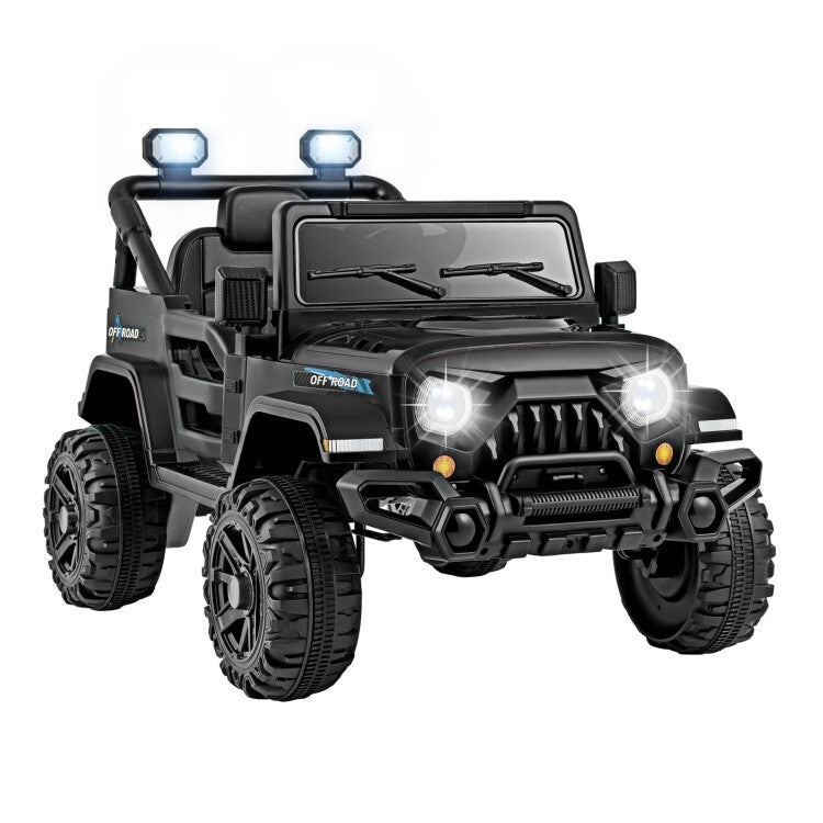 12V Battery-Powered Kids Electric Ride-On Truck Car with Remote Control, Wheels & 3 Speed Settings Trend Times 4