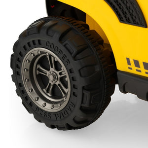 12V Battery Powered Kids Electric Ride-On Tractor Car with Safety Belt Trend Times 10