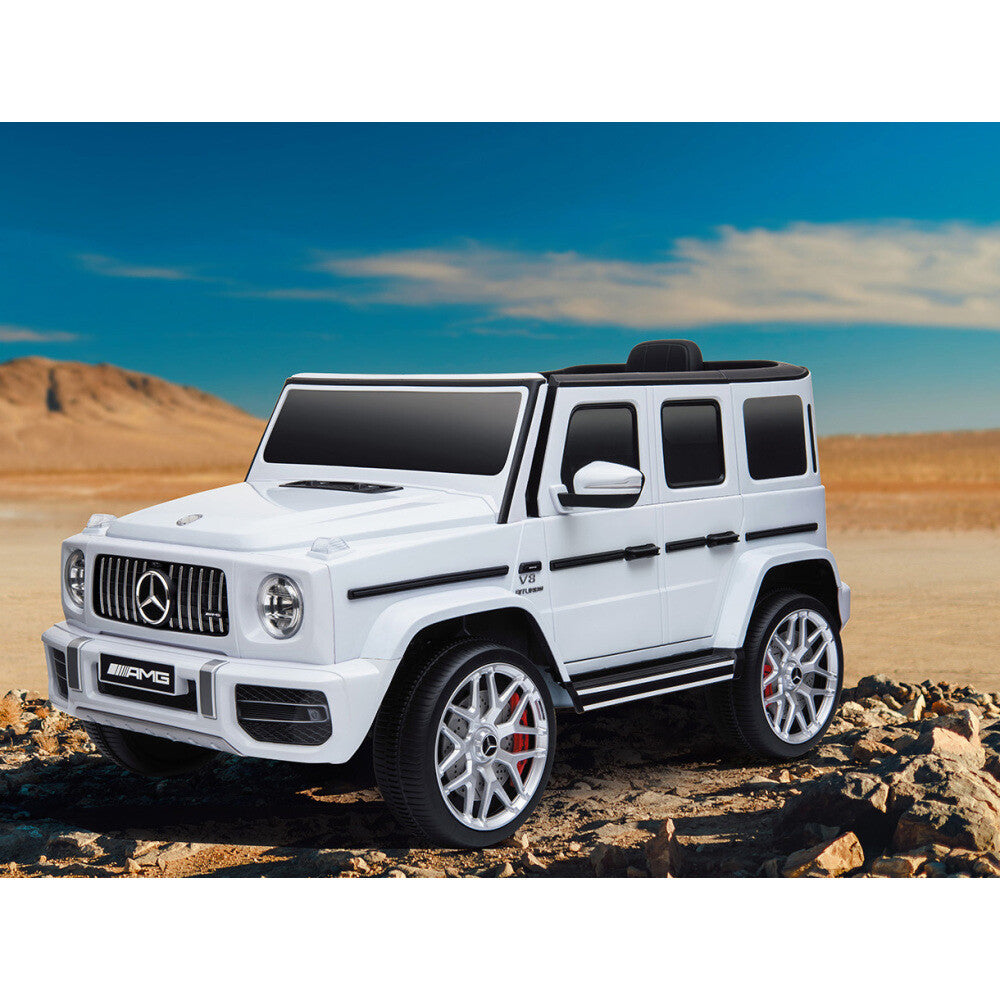 12V Licensed Mercedes G63 Kids Ride-On Car Toy with 2.4G Remote Control and Rechargeable Battery Trend Times 1