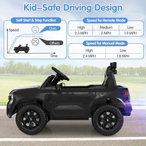 12V Battery Powered Kids Electric Ride-On Car with Remote Control and Music Trend Times 9