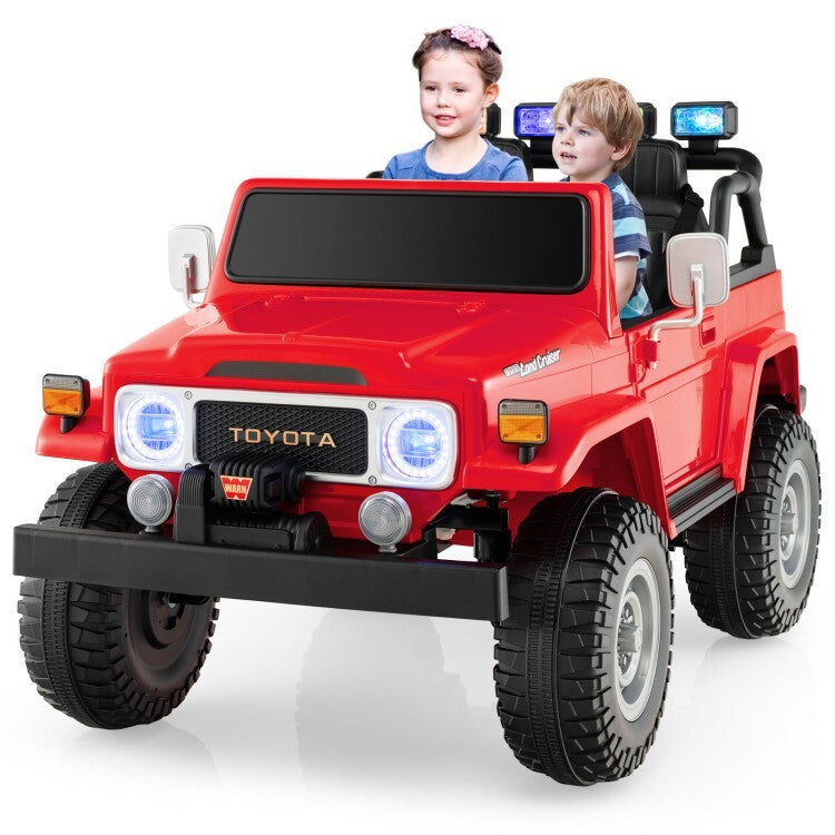 12V Battery Powered 2-Seat Kids Ride-On Car with 2.4G Remote Control Trend Times 3