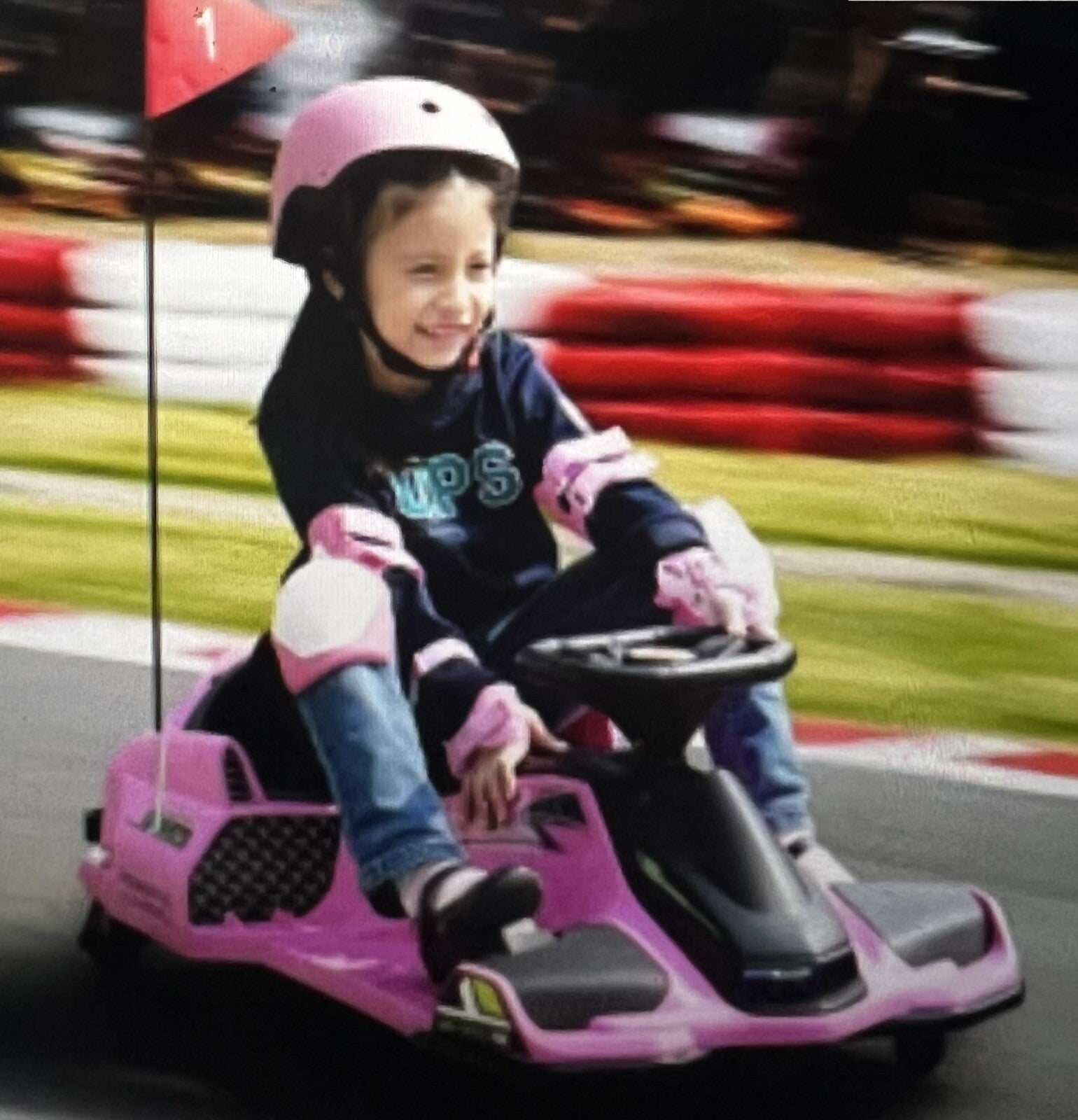12V Battery-Powered Drift Go-Kart with MP3, USB, and 2-Speed Settings Trend Times Variant 0