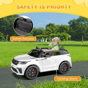 12V Battery-Powered Electric Land Rover Ride-On Car with Remote Control for Kids Trend Times 1