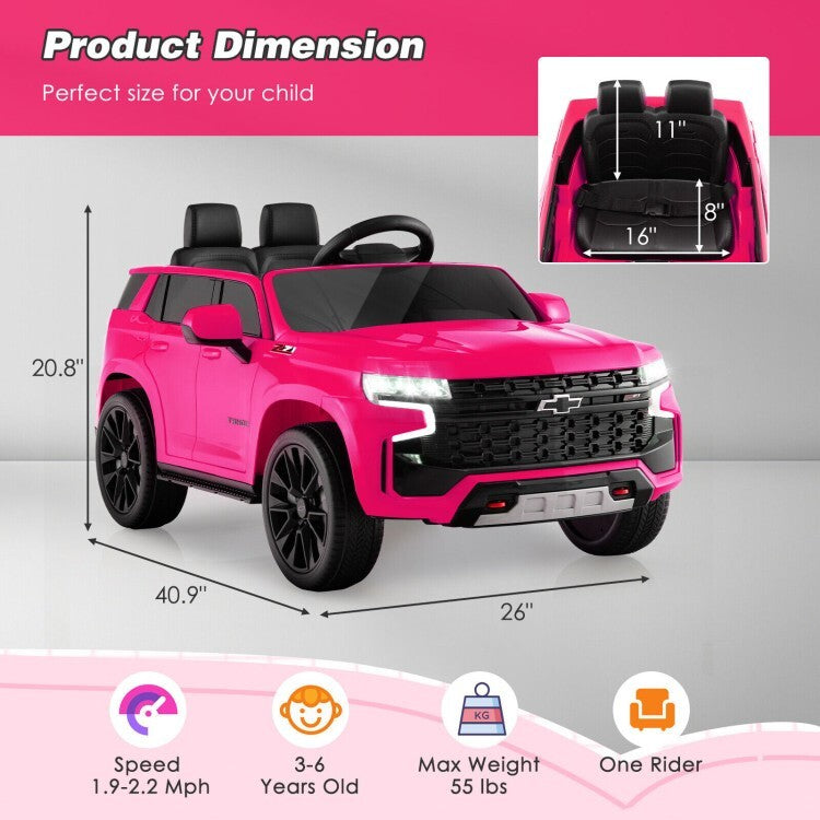 12V Battery-Powered Electric Kids Ride-On Car with 2.4G Remote Control Trend Times 2
