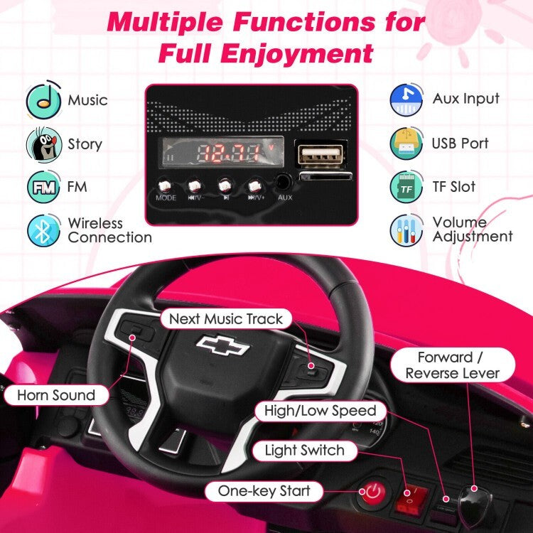 12V Battery-Powered Electric Kids Ride-On Car with 2.4G Remote Control Trend Times 9