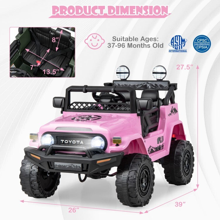 12V Battery Powered Kids Electric Car and Truck with Remote Control Trend Times 2