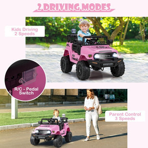 12V Battery Powered Kids Electric Car and Truck with Remote Control Trend Times 3