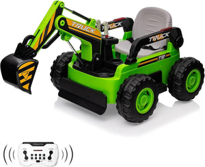12V Battery Powered Kids Electric Ride-On Excavator Digger Toy for Outdoor Play Trend Times 9