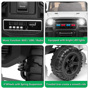12V Battery Powered Kids Ride-On Off-Road Truck Toy with Parent Remote Control Trend Times 7
