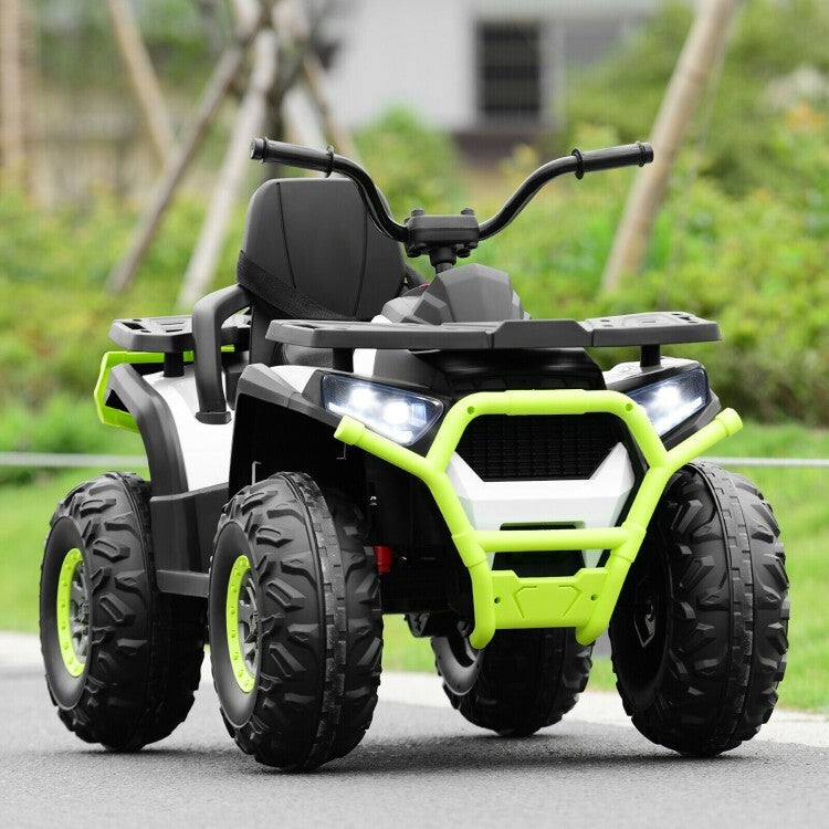 12V Battery-Powered Kids Electric Ride-On ATV with 2 Speeds and LED Lights Trend Times 1
