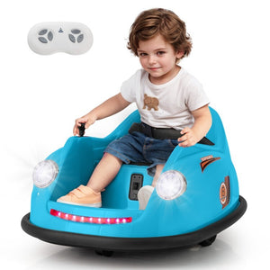 12V Battery-Powered Kids Electric Ride-On Bumper Car with Remote Control Trend Times 0