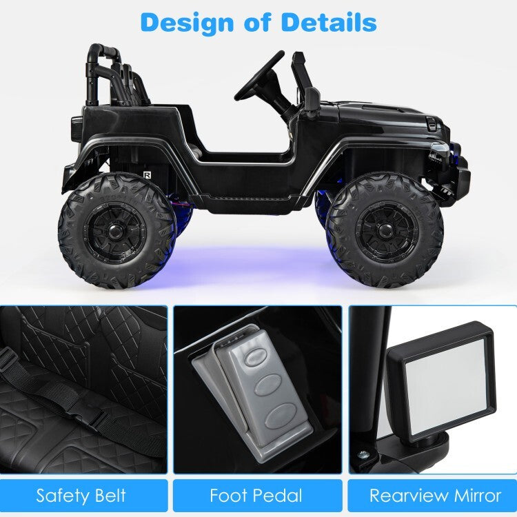 12V Battery-Powered Electric Ride-On Car for Kids with 2.4G Remote Control Trend Times 6
