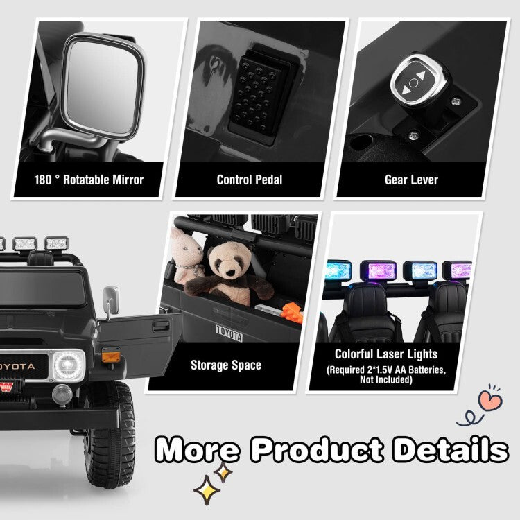 12V Battery Powered Kids Ride-On Electric Car with 2.4G Remote Control Trend Times 9