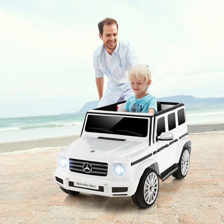 12V Battery-Powered Kids Ride-On Electric Car Toy with Lockable Doors and Safety Belt Trend Times 1