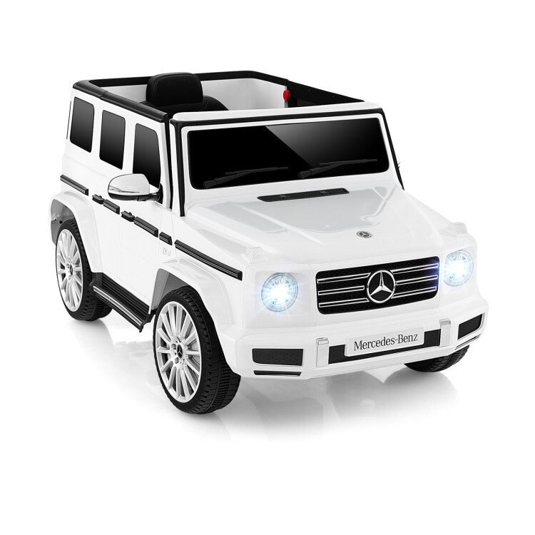 12V Battery-Powered Kids Ride-On Electric Car Toy with Lockable Doors and Safety Belt Trend Times 3