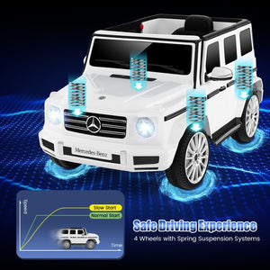 12V Battery-Powered Kids Ride-On Electric Car Toy with Lockable Doors and Safety Belt Trend Times 7