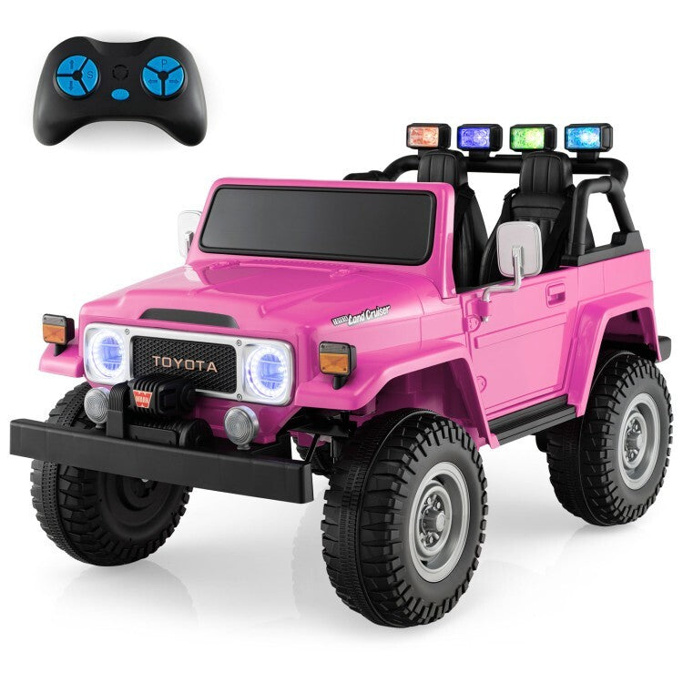 12V Battery-Powered 2-Seat Kids Electric Ride-On Toy Car with 2.4G Remote Control Trend Times 4