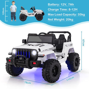 12V Battery Powered Kids Electric Ride-On Toy Car with 2.4G Remote Control Trend Times 2