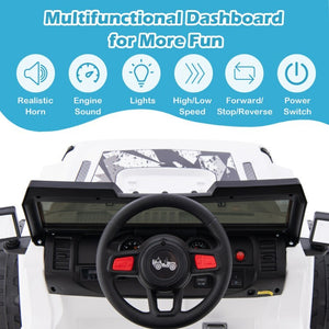 12V Battery Powered Kids Electric Ride-On Toy Car with 2.4G Remote Control Trend Times 8