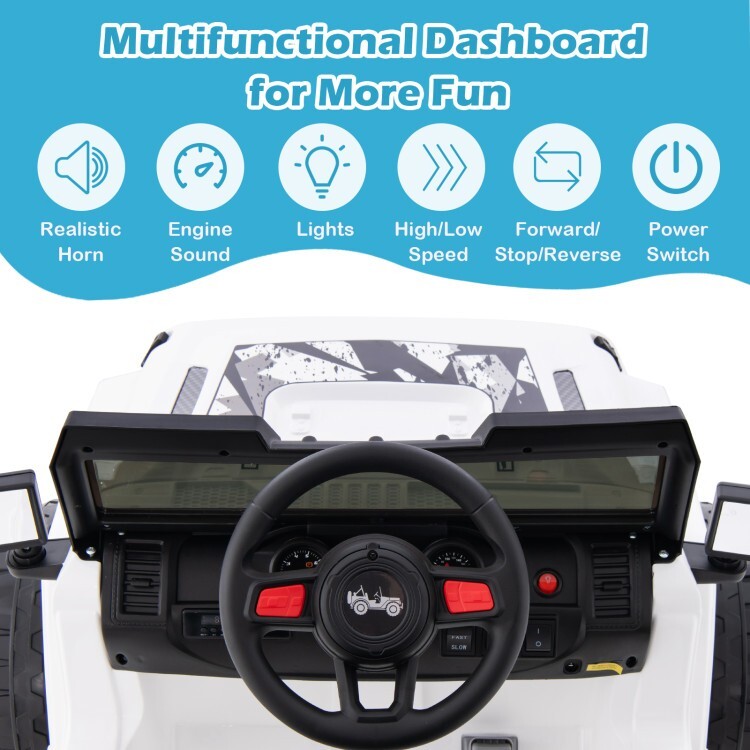 12V Battery Powered Kids Electric Ride-On Toy Car with 2.4G Remote Control Trend Times 8