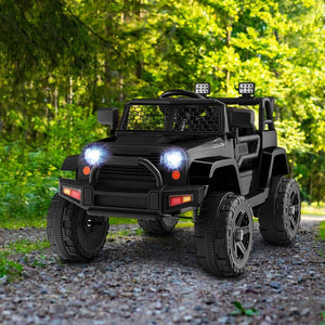 12V Battery Powered Kids Ride On Truck Car with Remote Control and Headlights Trend Times 3