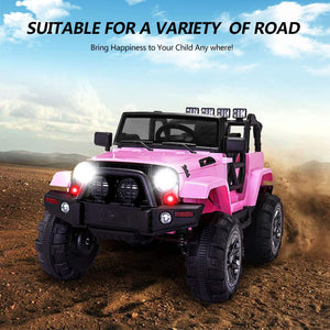 12V Battery-Powered Pink Electric Toy Car for Kids with Remote Control Trend Times 7